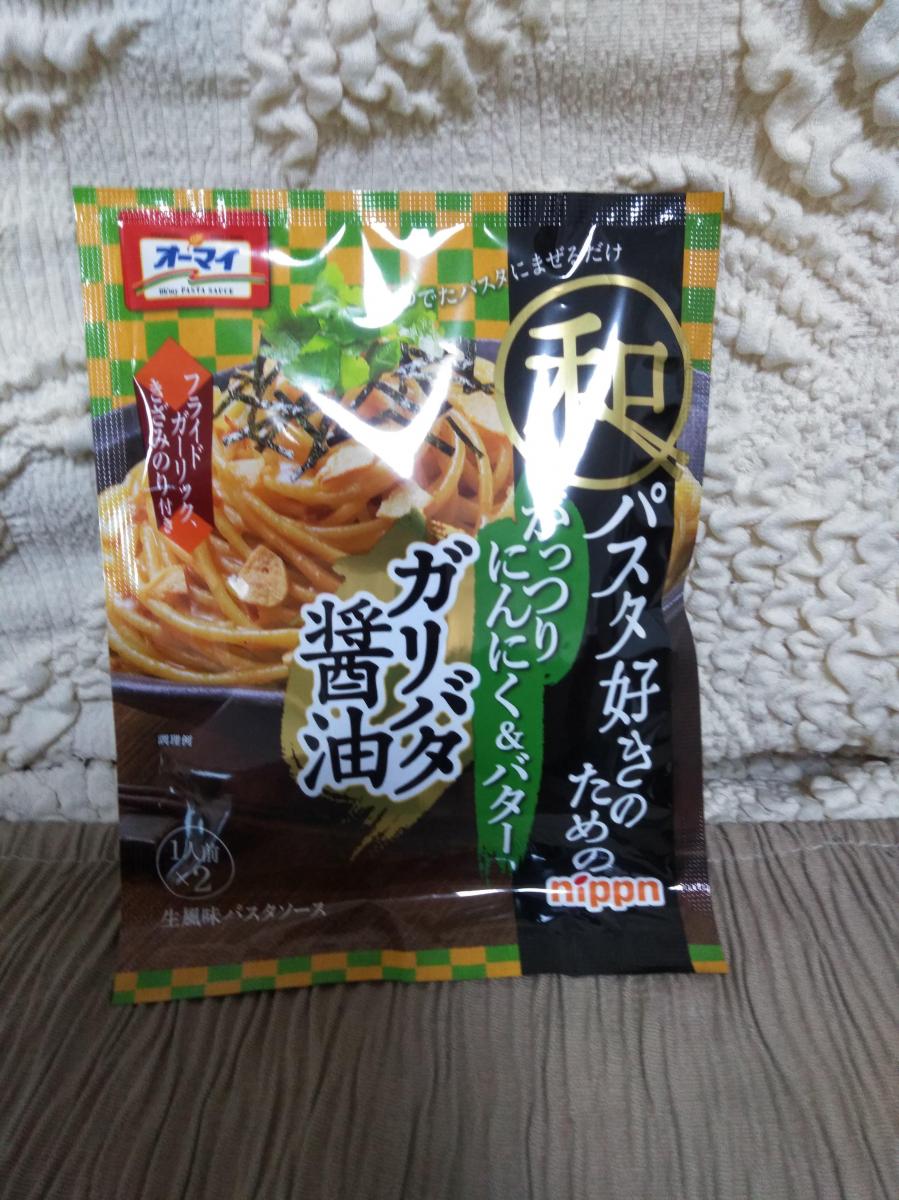 ニップン オーマイ和パスタ好きガリバタ醤油５２．６ 48個 取り寄せ商品 ×48 4902170057647