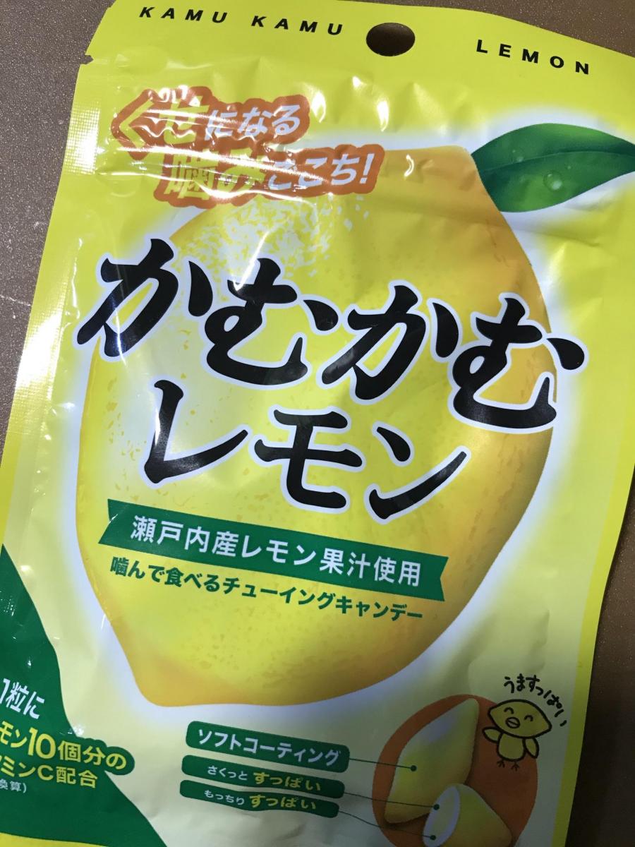 三菱食品 かむかむレモンの商品ページ