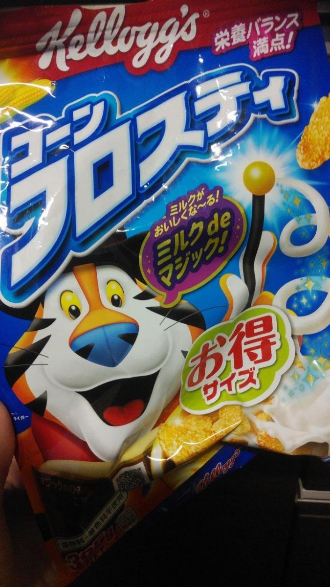 日本ケロッグ コーンフロスティの商品ページ