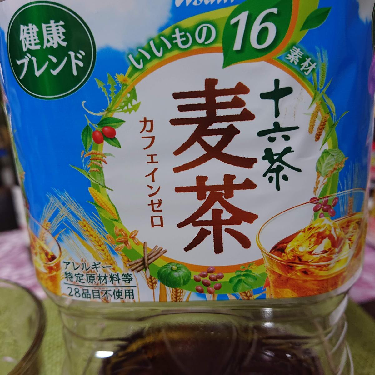 アサヒ 十六茶麦茶の商品ページ