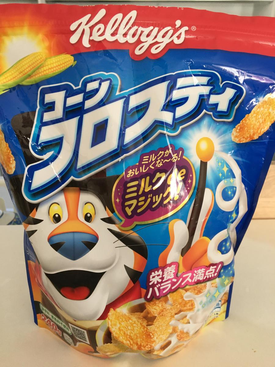 日本ケロッグ コーンフロスティの商品ページ 日本ケロッグ コーンフロスティの商品ページ
