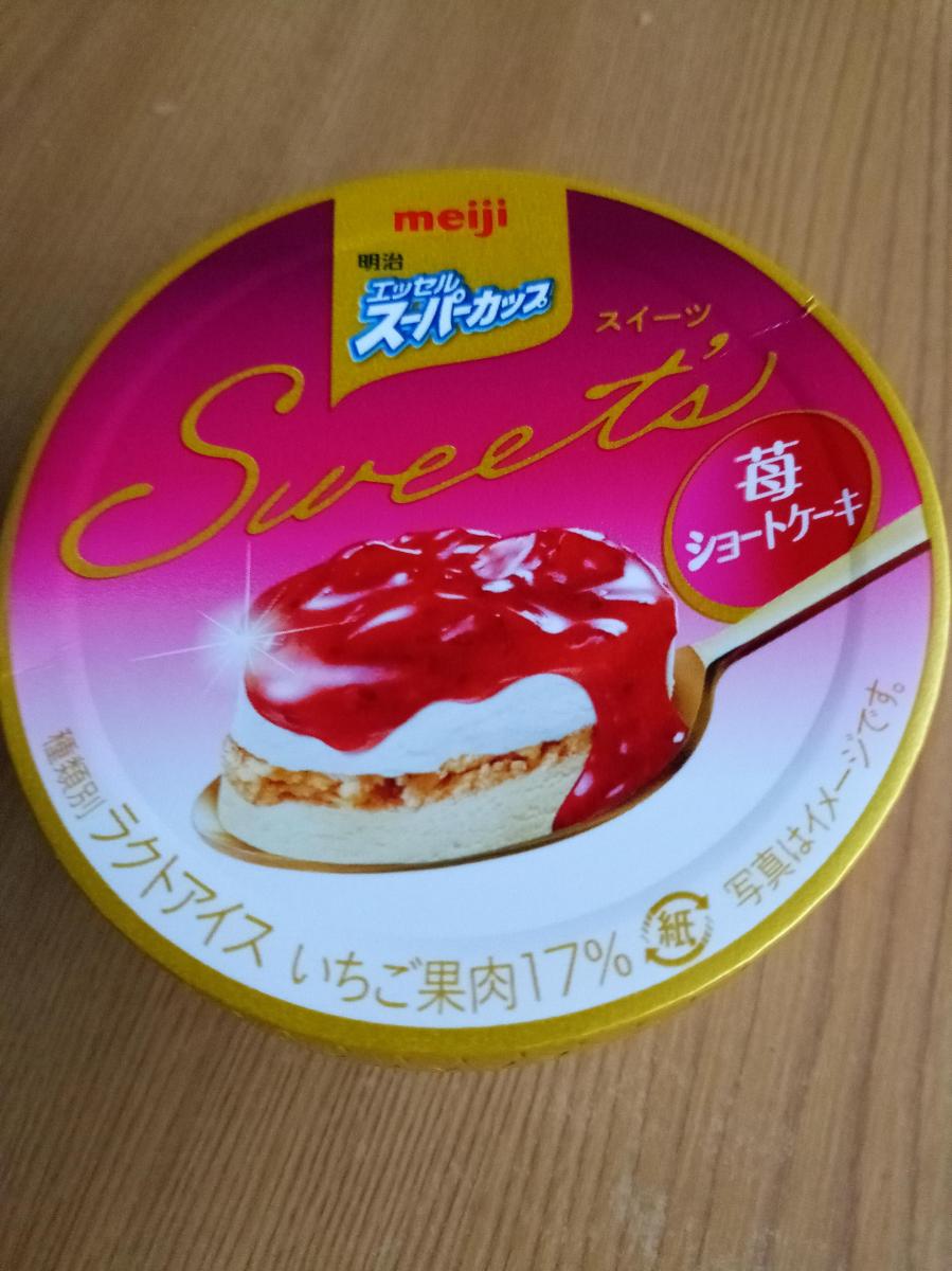 明治エッセルスーパーカップsweet S 苺ショートケーキの商品ページ