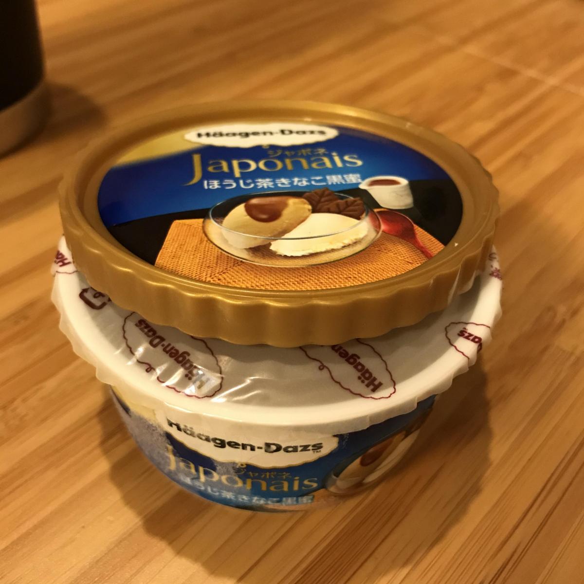 みんなのレビュー：「ハーゲンダッツ ジャポネ ほうじ茶きなこ黒