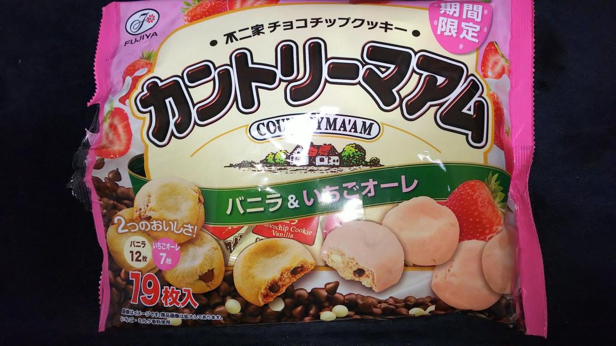 不二家 カントリーマアム バニラ いちごオーレ 限定販売 の商品ページ