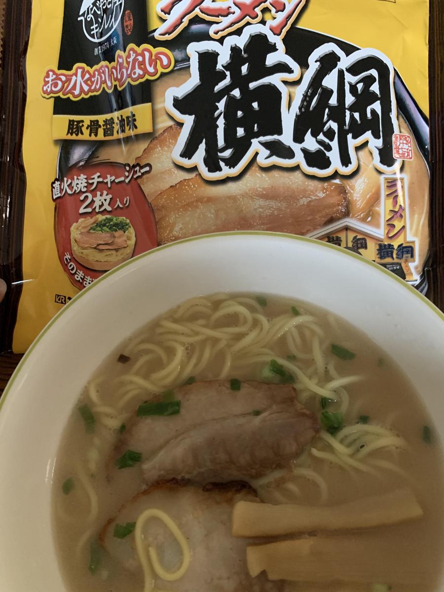 キンレイ お水がいらない ラーメン横綱の商品ページ