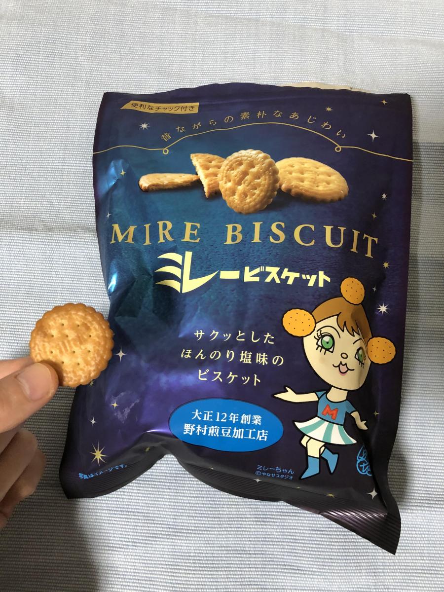 野村煎豆 ミレービスケットの商品ページ
