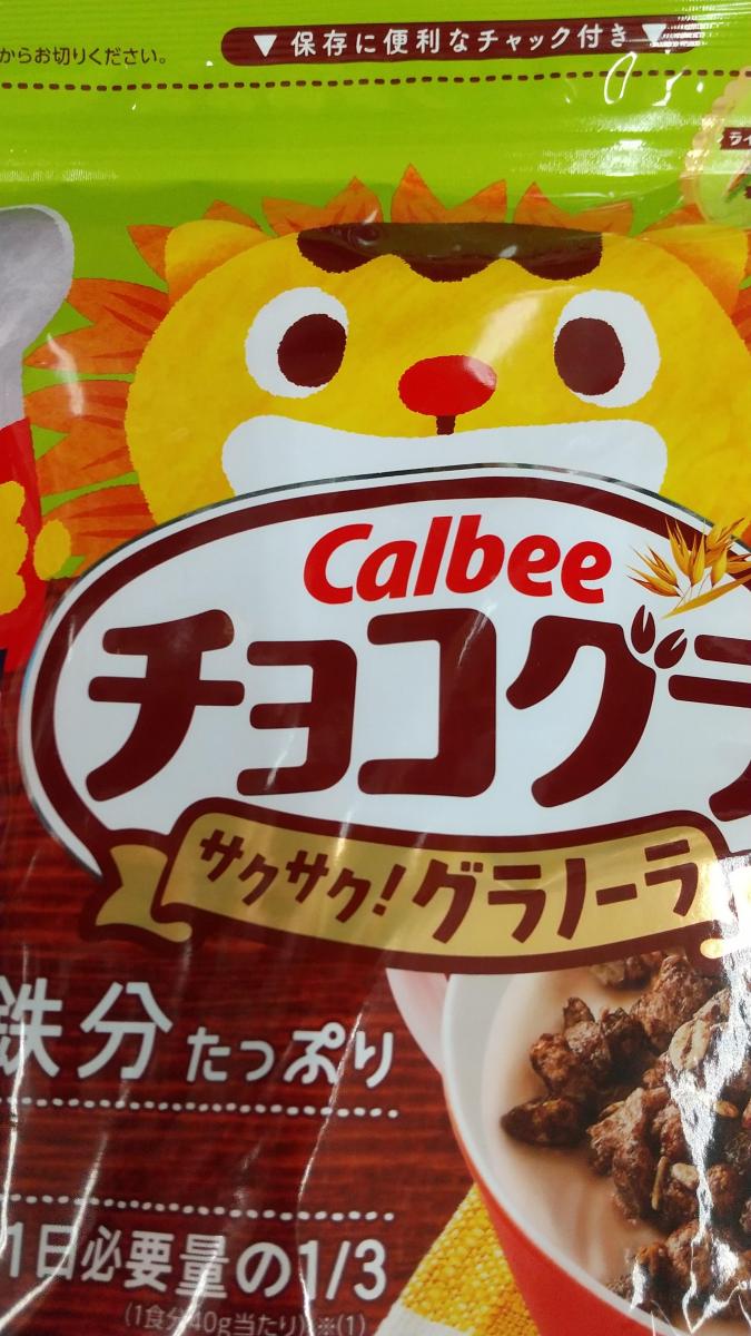 カルビー チョコグラの商品ページ