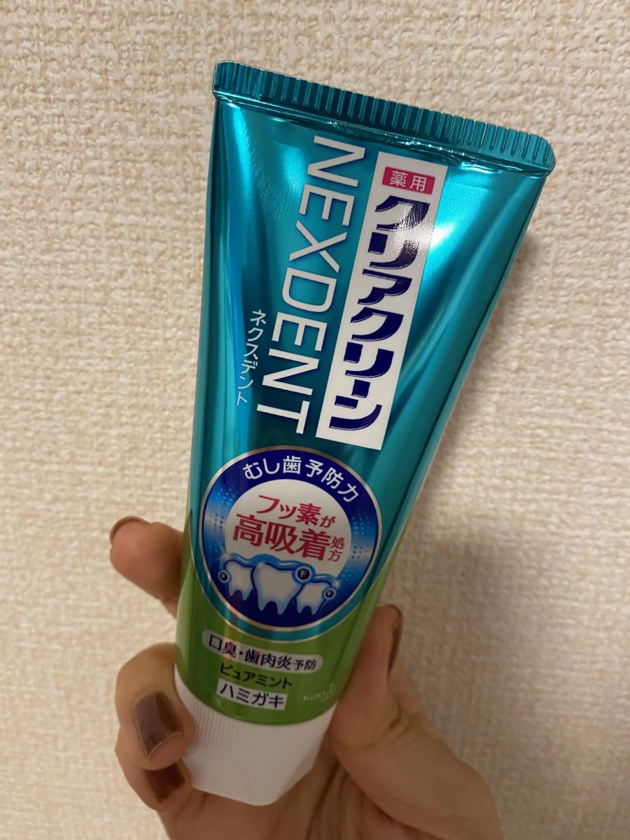 即納送料無料! 花王 クリアクリーン NEXDENT ネクスデント ピュアミント 120g 薬用歯みがき 医薬部外品 discoversvg.com