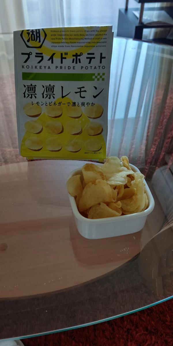 湖池屋 Koikeya Pride Potato 凛凛レモンの商品ページ