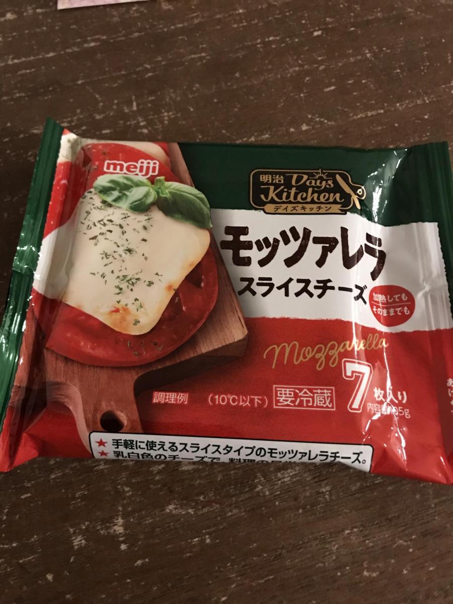 明治 デイズキッチンモッツァレラスライスチーズの商品ページ