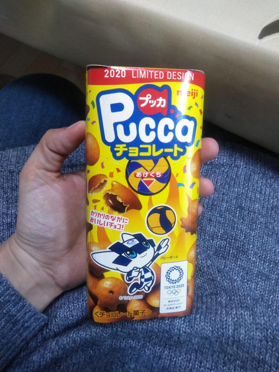 明治 プッカチョコレートの商品ページ