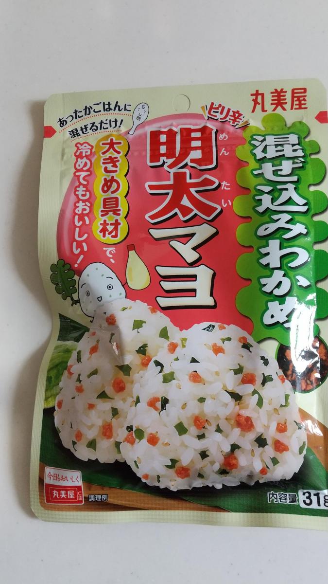 丸美屋 混ぜ込みわかめ＜明太マヨ＞の商品ページ