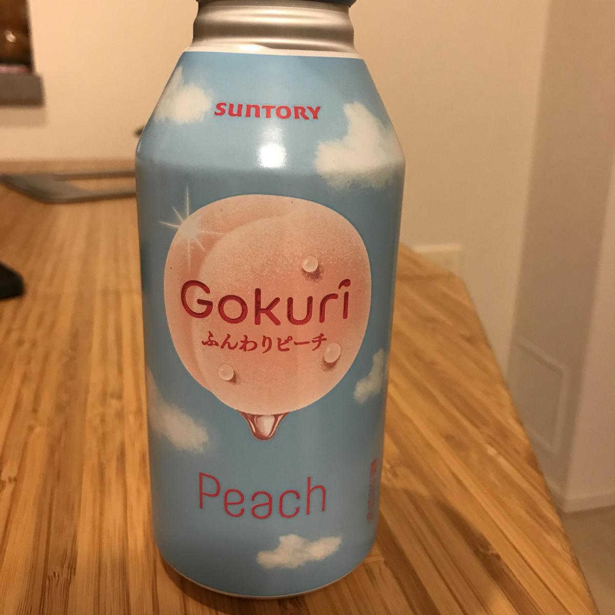 サントリー Gokuri ゴクリ ふんわりピーチの商品ページ