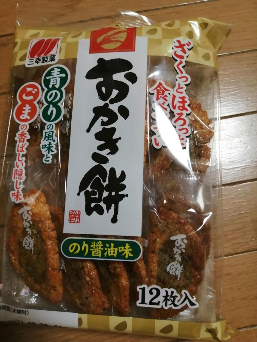 三幸製菓 おかき餅 青のりとごまの商品ページ