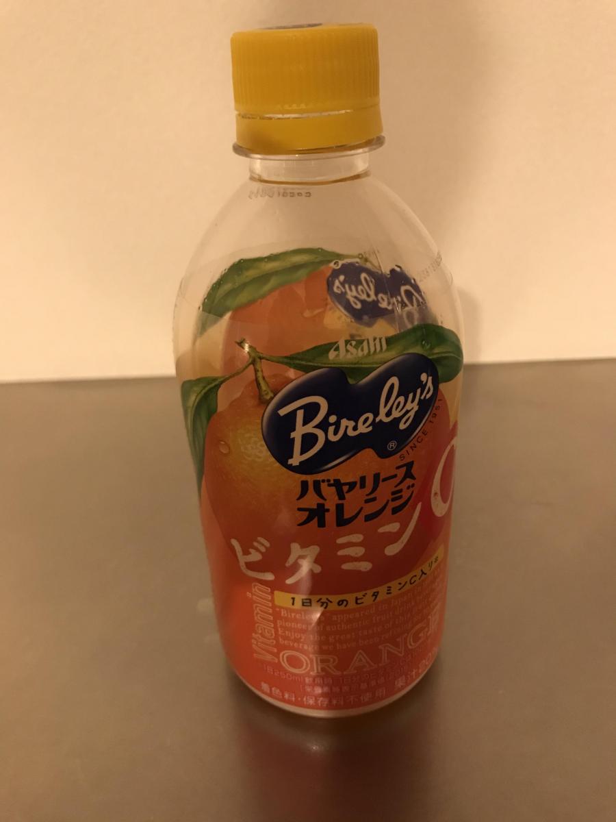アサヒ「バヤリース」オレンジの商品ページ