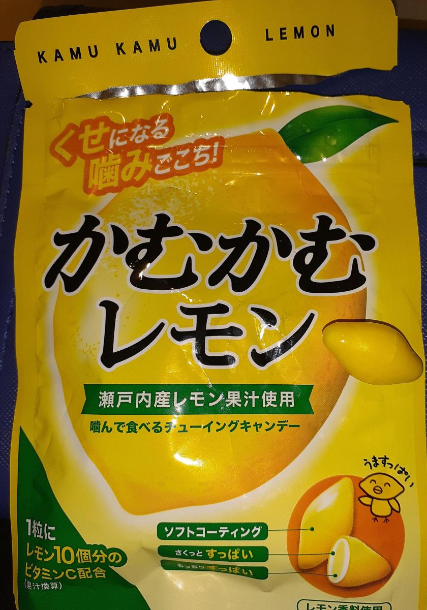 三菱食品 かむかむレモンの商品ページ