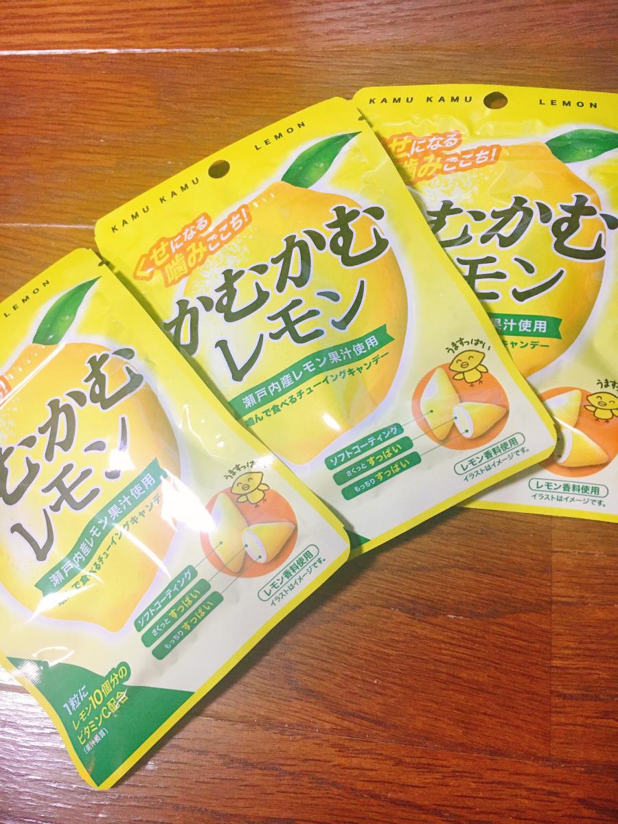 三菱食品 かむかむレモンの商品ページ