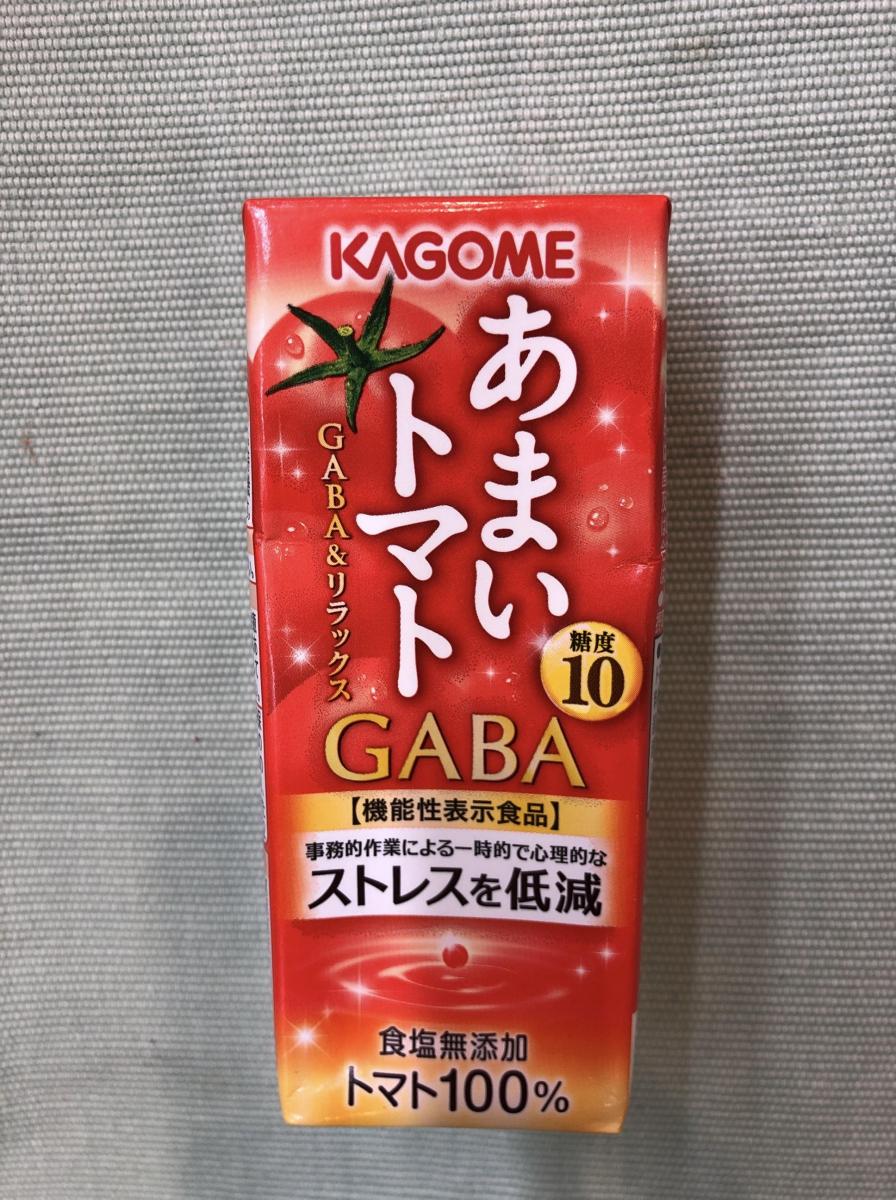 カゴメ あまいトマト GABA＆リラックス（機能性表示食品）の商品ページ