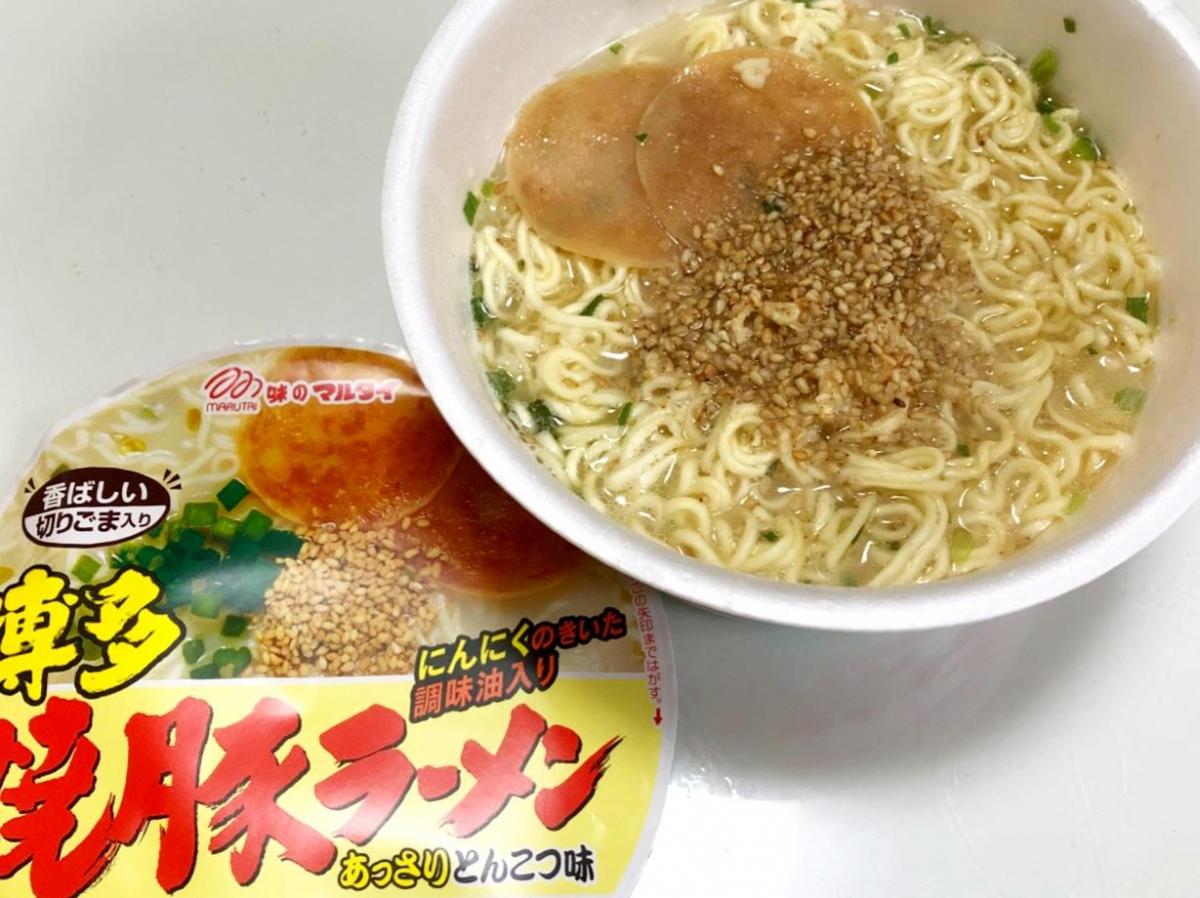 マルタイ 博多焼豚ラーメンの商品ページ