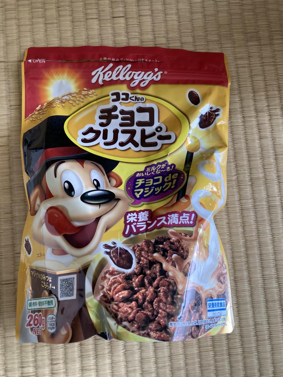 日本ケロッグ ココくんのチョコクリスピーの商品ページ