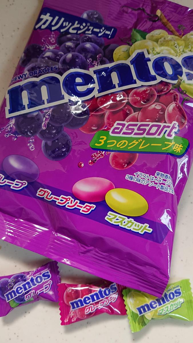 クラシエ メントス アソート 3つのグレープ味 の商品ページ