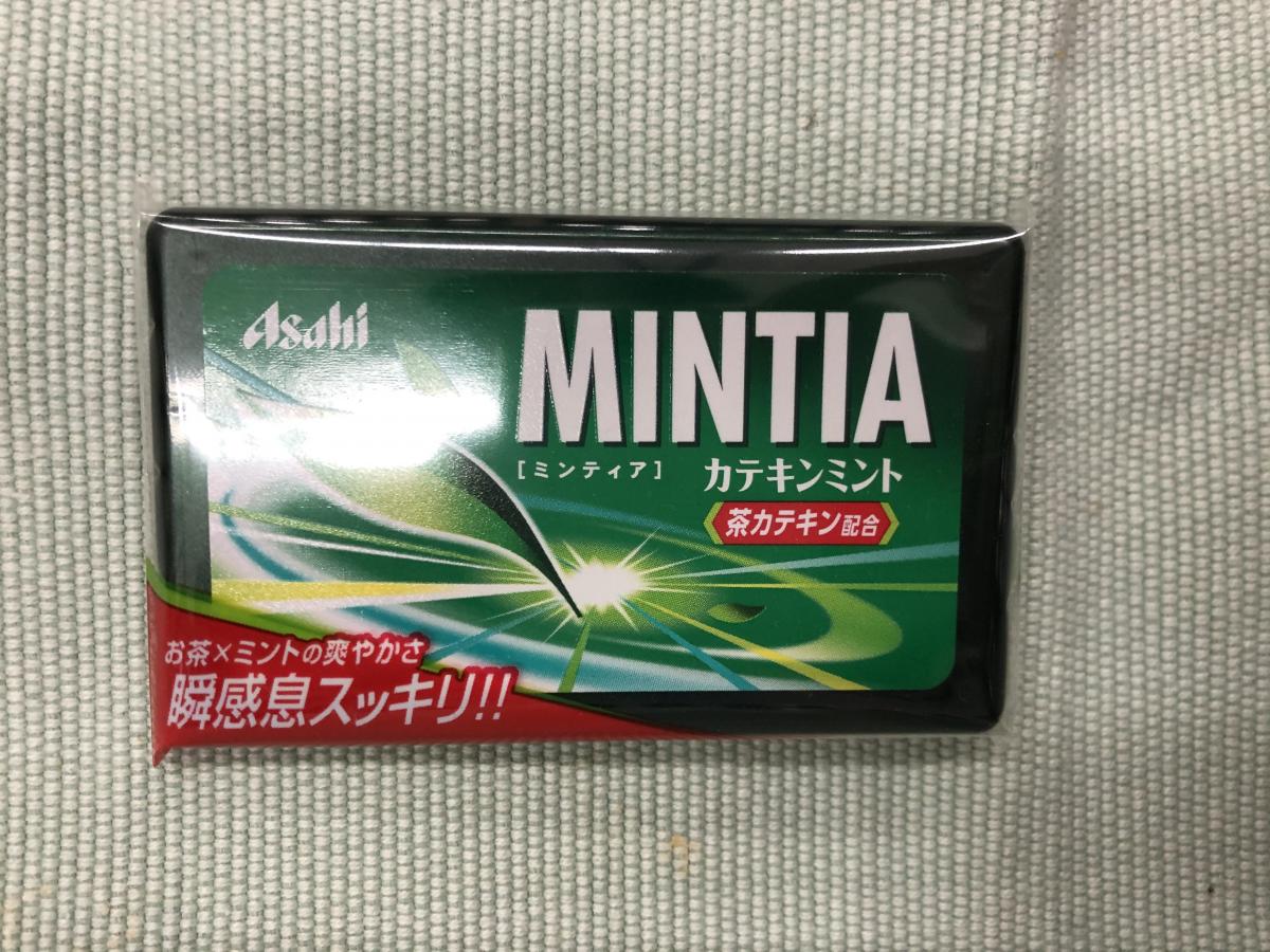 アサヒグループ食品 ミンティア カテキンミントの商品ページ