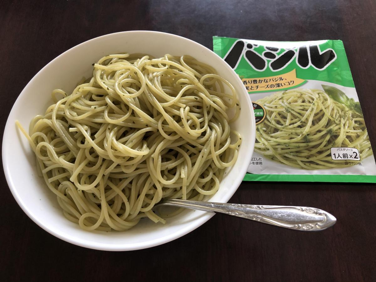 エスビー まぜるだけのスパゲッティソース バジルの商品ページ