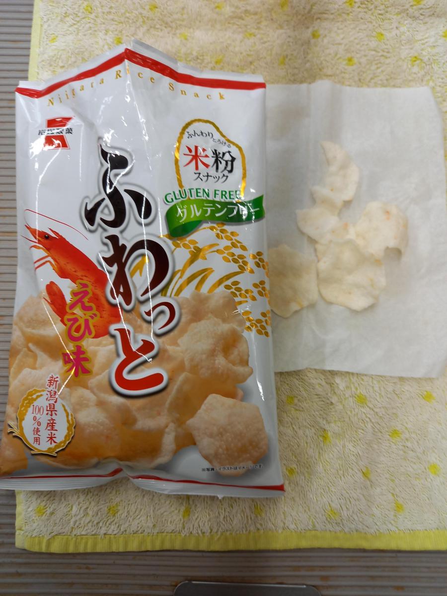 岩塚製菓 ふわっと やわらかえび味の商品ページ