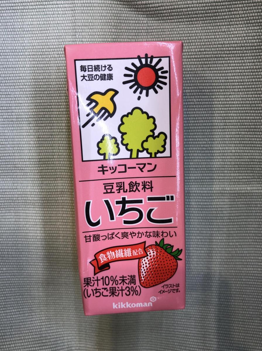 キッコーマン 豆乳飲料 いちごの商品ページ
