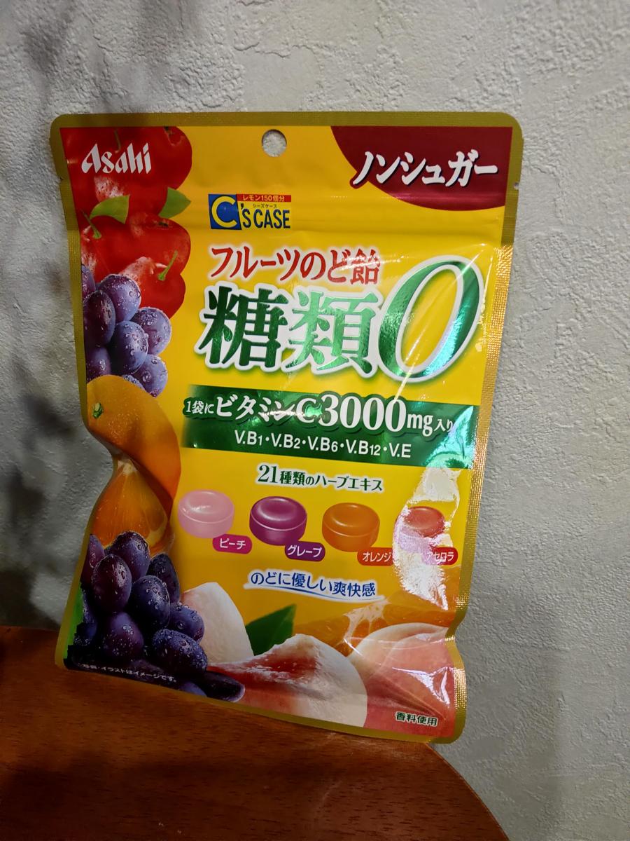58円 最大71%OFFクーポン アサヒ シーズケース フルーツのど飴 糖類0 84g フード 飲料