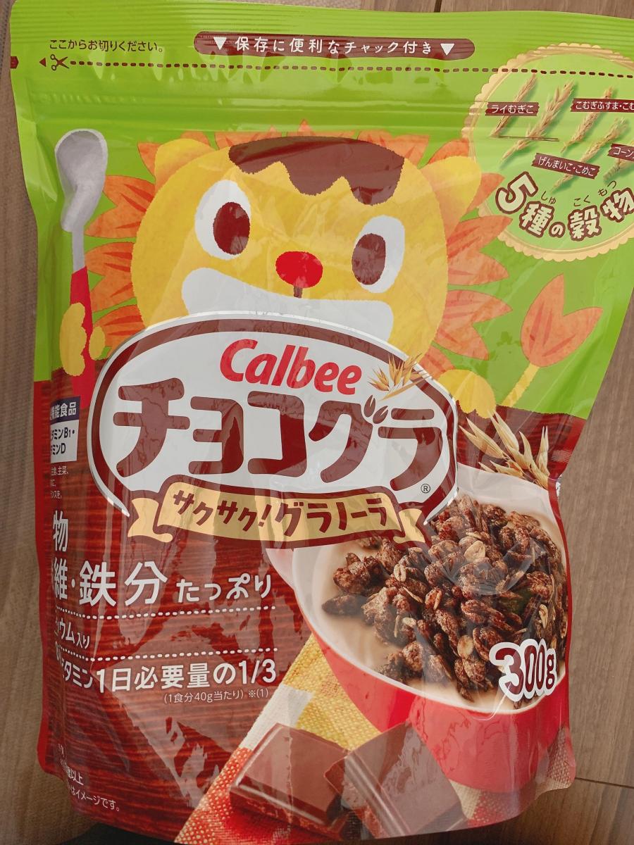 カルビー チョコグラの商品ページ