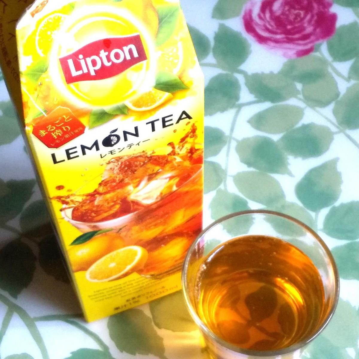 森永乳業 リプトン レモンティーの商品ページ