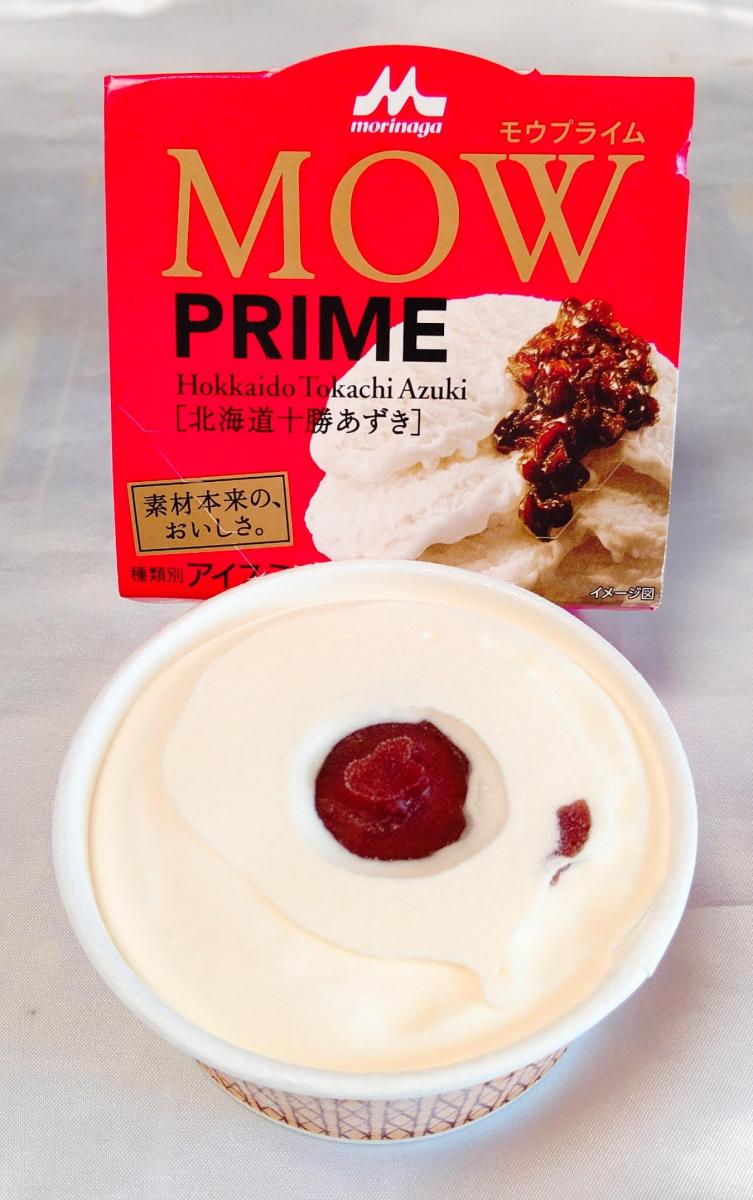 森永乳業 MOW PRIME（モウ プライム） 北海道十勝あずきの商品ページ