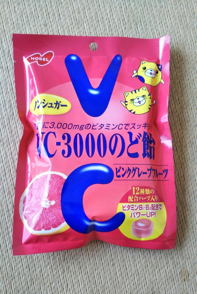 売却 ノーベル VC−3000のど飴ピンクグレープフルーツ 90g×12個 kids-nurie.com