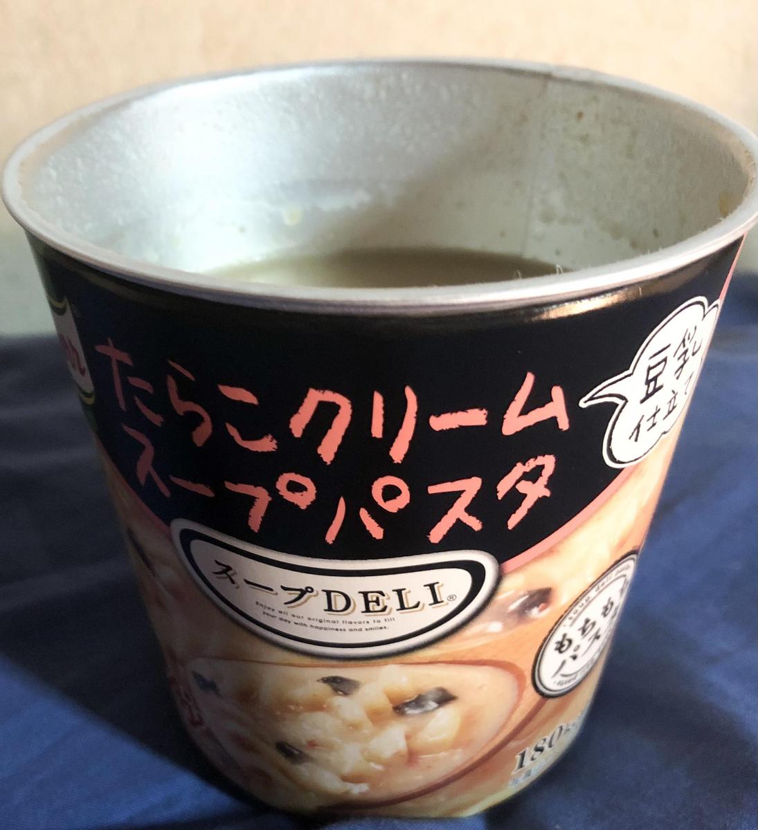 クノール スープdeli たらこクリームスープパスタ 豆乳仕立て の商品ページ