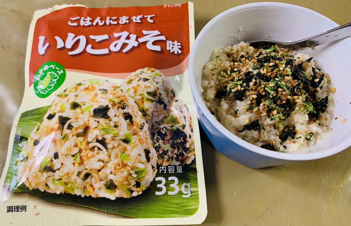 田中食品 ごはんにまぜて いりこみそ味の商品ページ