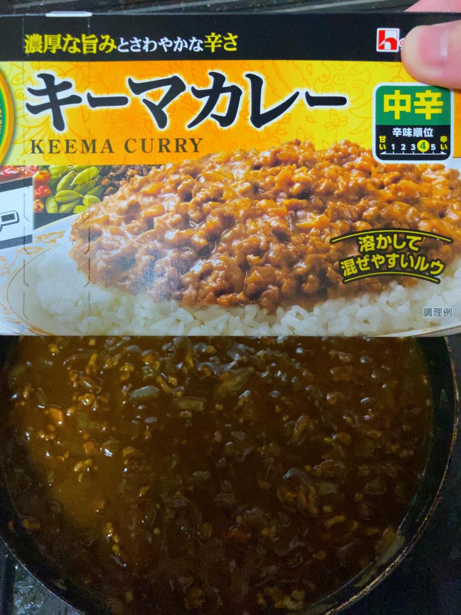 ハウス ジャワカレー キーマカレー 中辛 の商品ページ