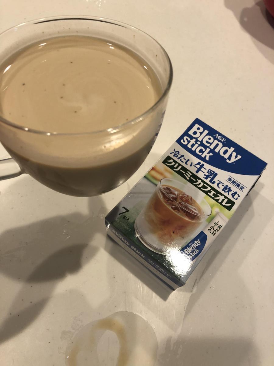 Agf ブレンディ スティック 冷たい牛乳で飲む クリーミーカフェオレの商品ページ
