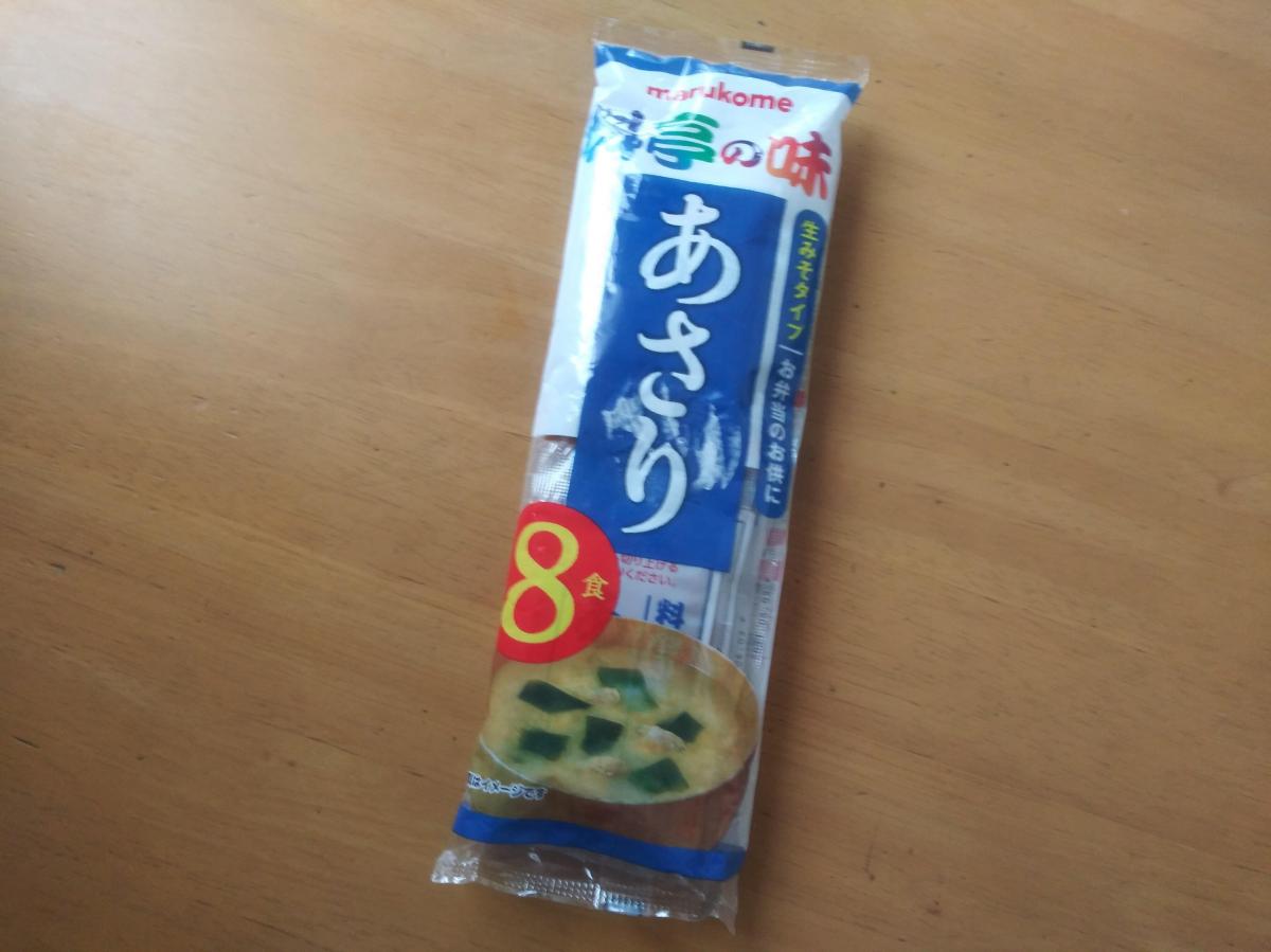 マルコメ 生みそ汁 料亭の味 あさりの商品ページ