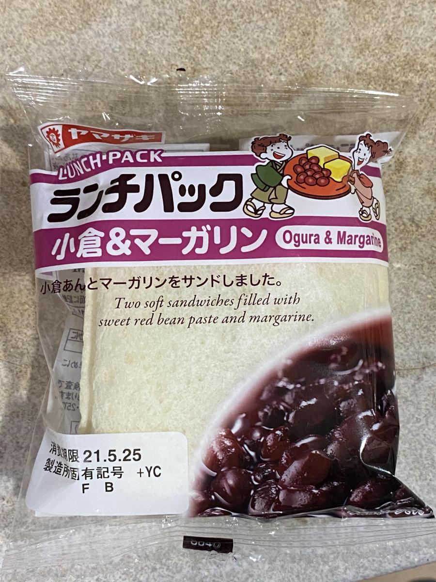 ヤマザキ ランチパック 小倉 マーガリンの商品ページ