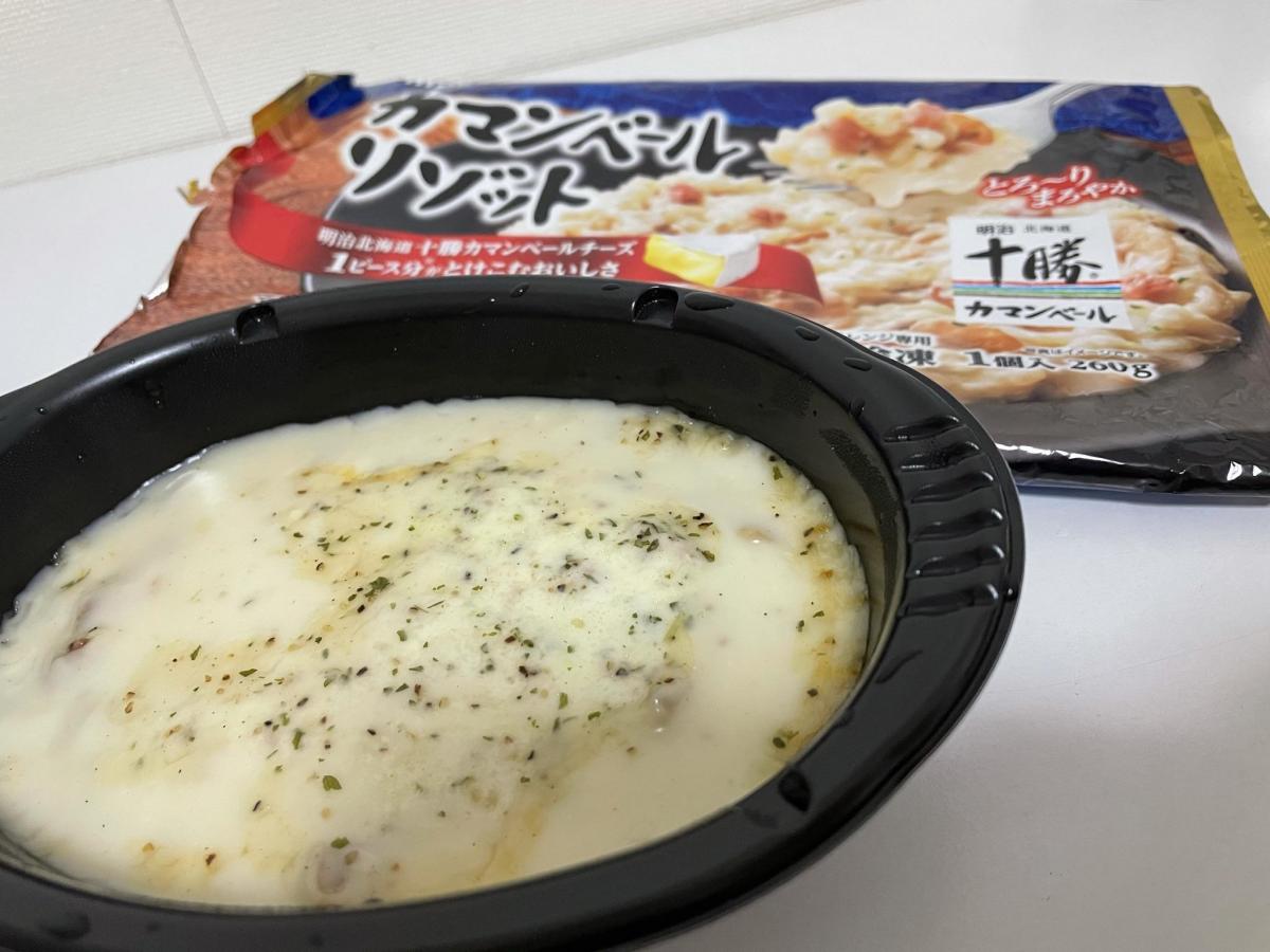 明治 カマンベールリゾットの商品ページ