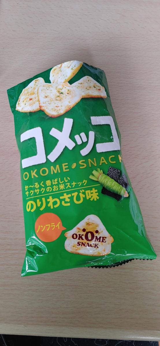 グリコ コメッコ のりわさび味の商品ページ