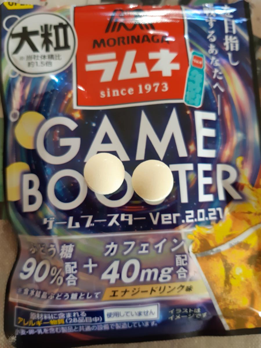 森永製菓 大粒ラムネ Gamebooster2 の商品ページ