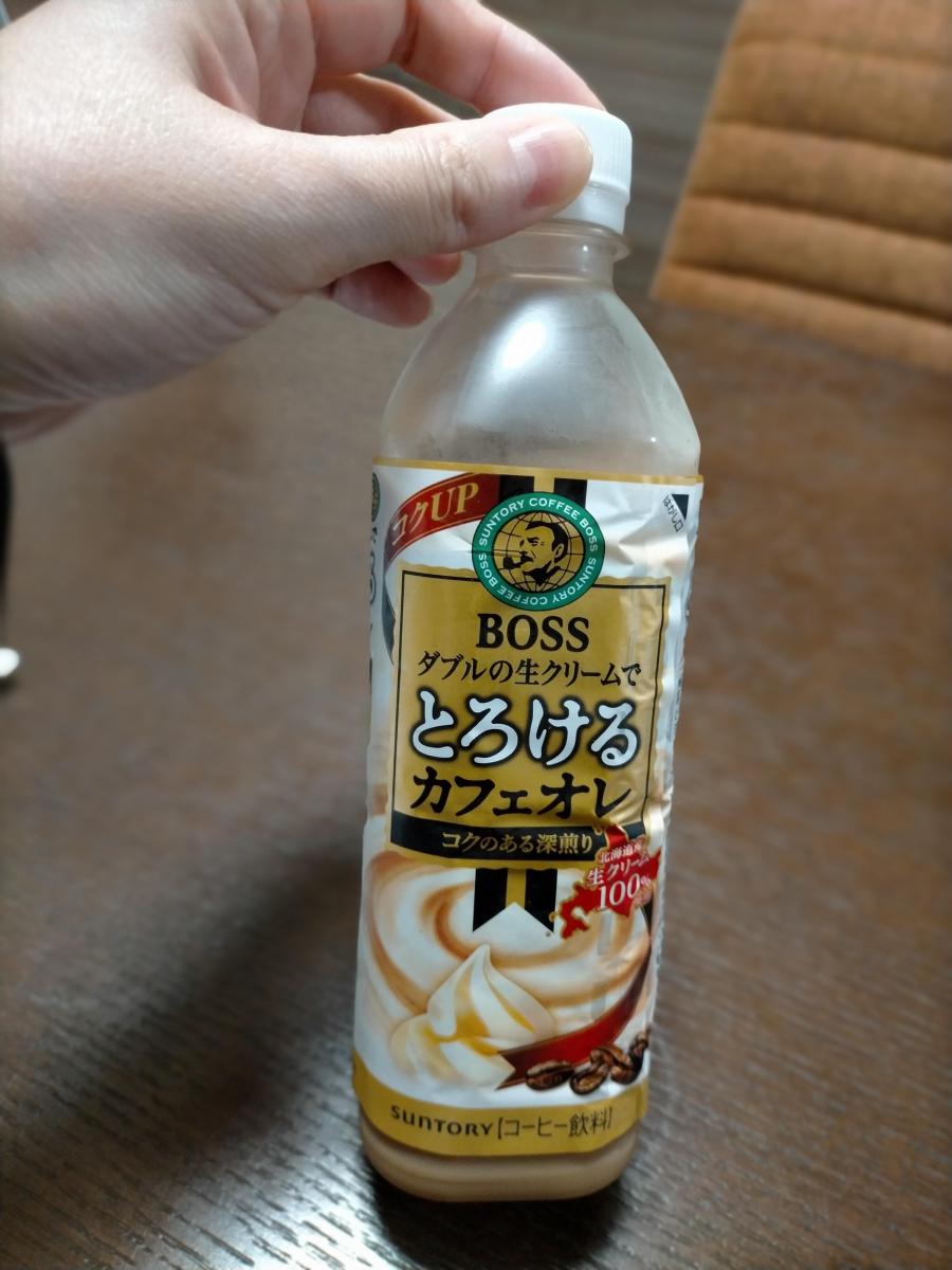 サントリー Boss ボス とろけるカフェオレの商品ページ