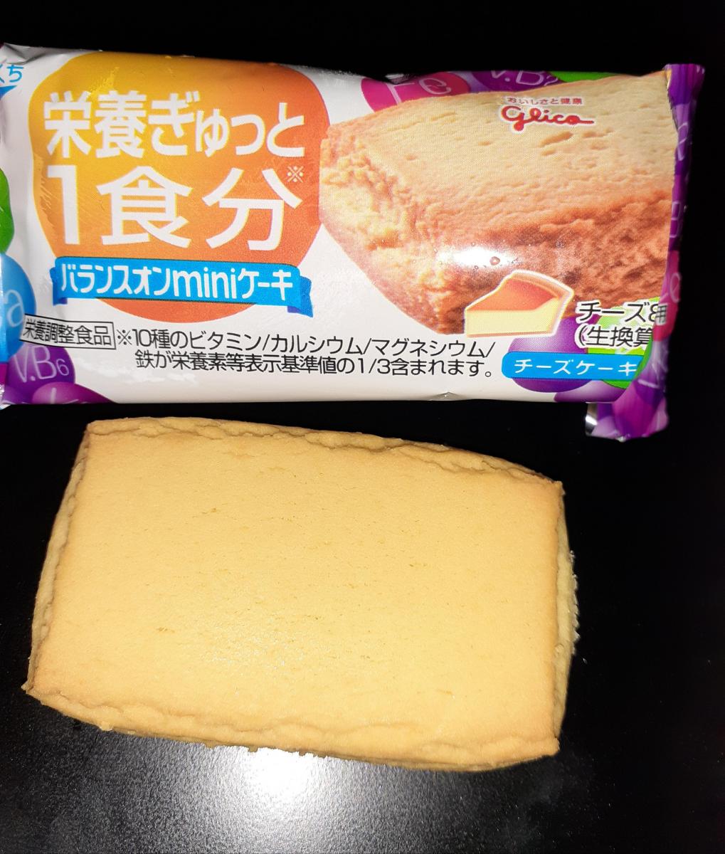 グリコ バランスオンminiケーキ チーズケーキの商品ページ