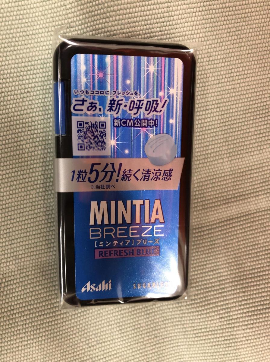 アサヒグループ食品 ミンティアブリーズ リフレッシュブルーの商品ページ