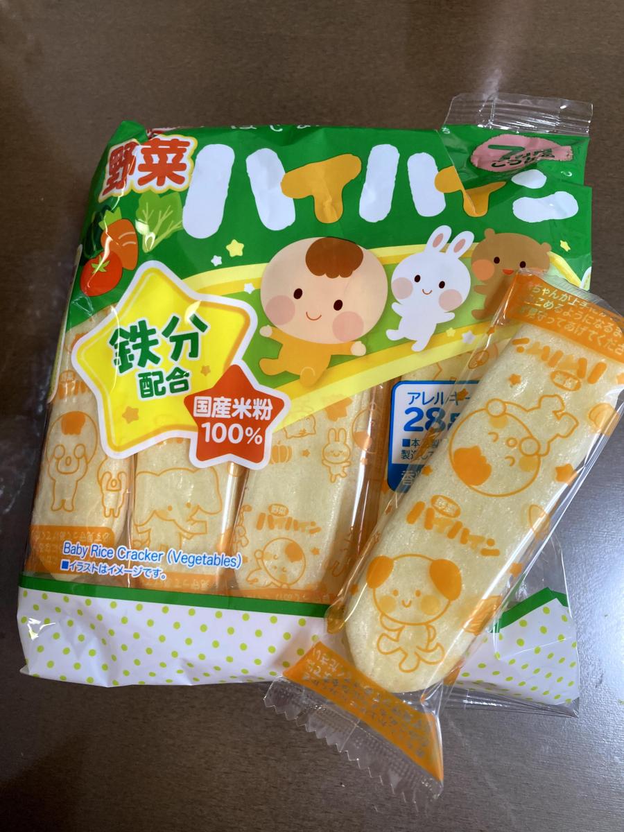 亀田製菓 野菜ハイハインの商品ページ