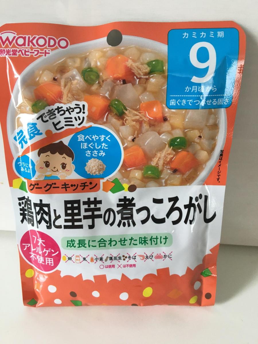 和光堂 グーグーキッチン 鶏肉と里芋の煮っころがしの商品ページ