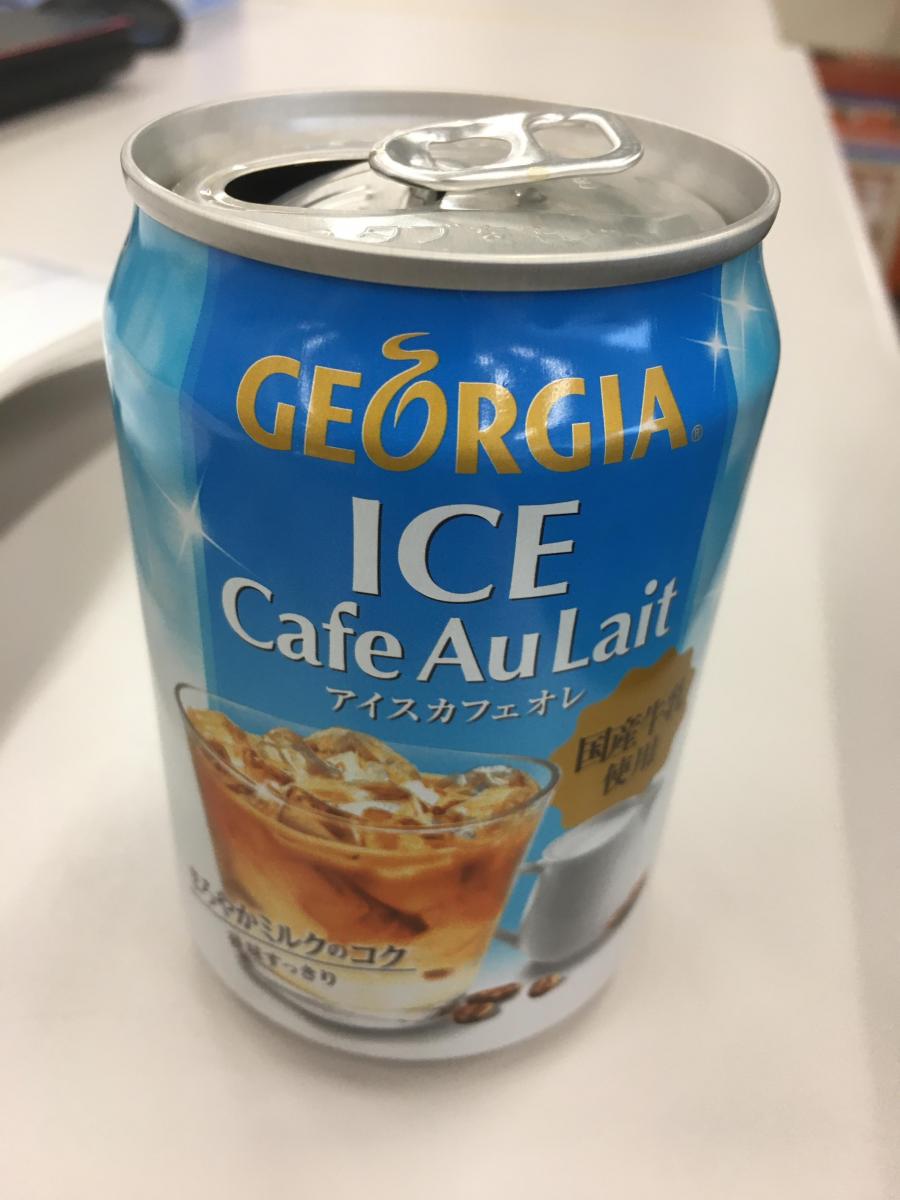 日本コカ・コーラ GEORGIA（ジョージア） アイスカフェオレの商品ページ