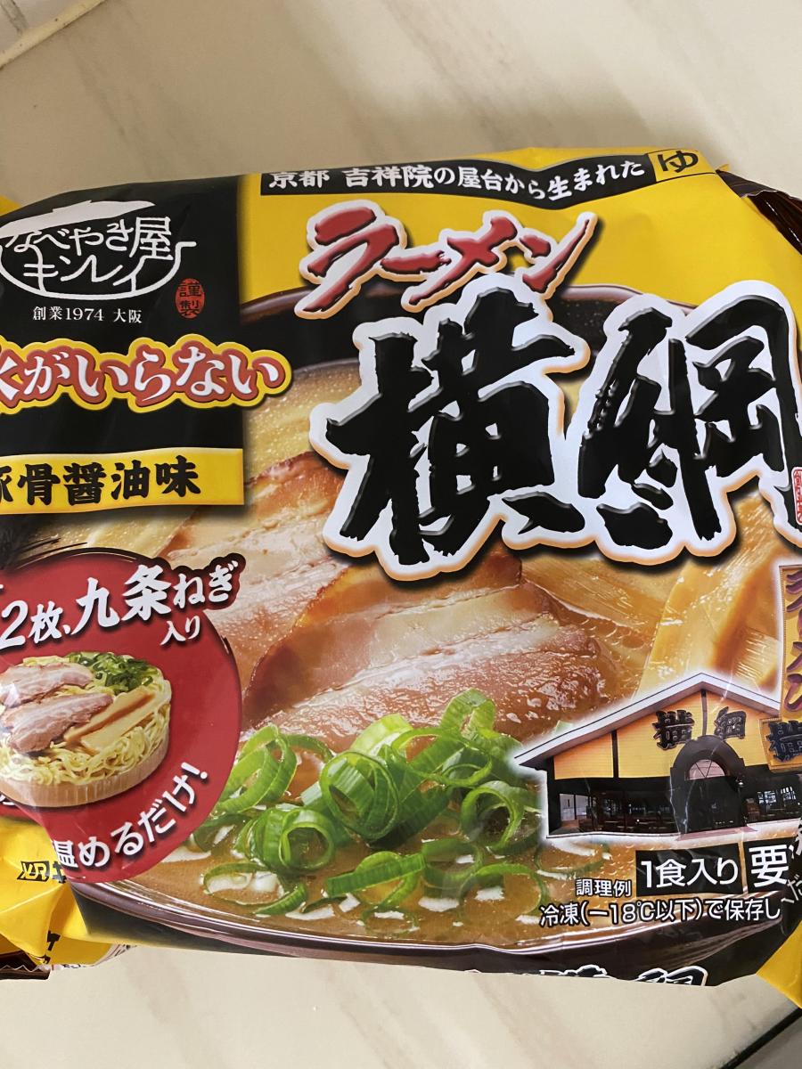 キンレイ お水がいらない ラーメン横綱の商品ページ